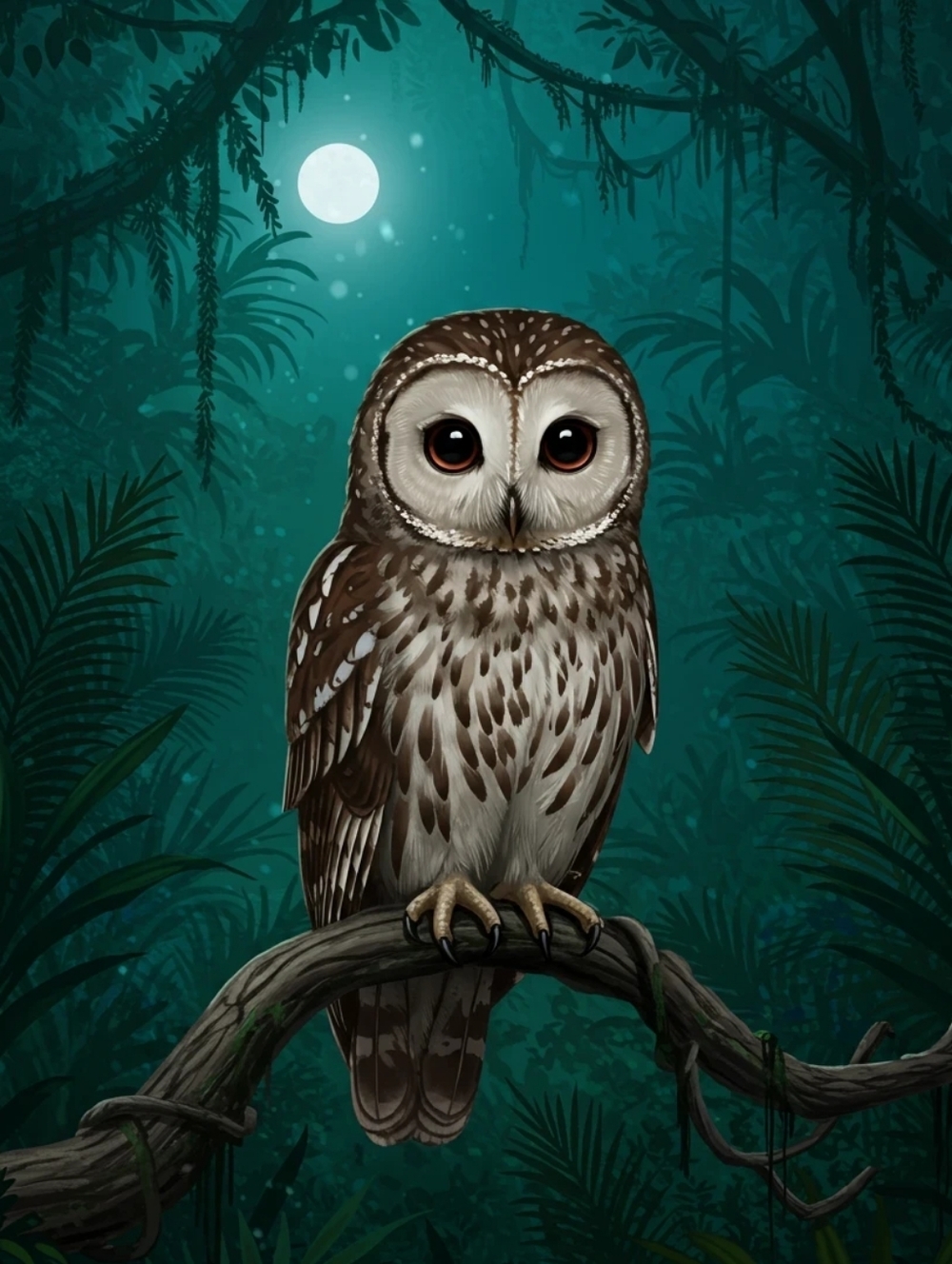 Brown Owl Custom Fridge Magnet Kitchen Home Decor